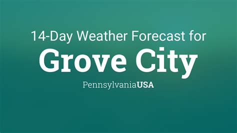 grove city pennsylvania weather